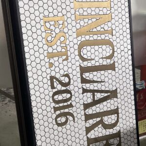 Custom Mosaic Letters | Personalized Letter Tiles | Alphabet Art