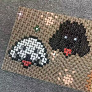 Mosaic Cat Design | Cat Art Tile | Pet Lover Gift