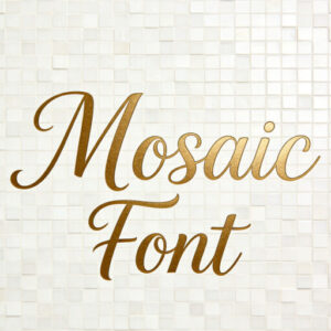 Mosaic Font