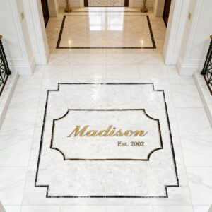 Custom Mosaic Art 2005 | Handcrafted Ceramic Wall Tile | Personalized Mosaic Design