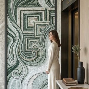 Decorative Mosaic Painting | Art Design #0005