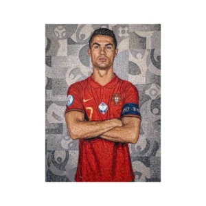 Custom Mosaic Portrait Studio_1 Portrait Mosaic Bilitiles Cristiano Ronaldo: Forever No.7