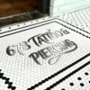 Product 5222 Image 2 Custom Mosaic Lettering Floor Tattoo Design 678 | BiliTiles