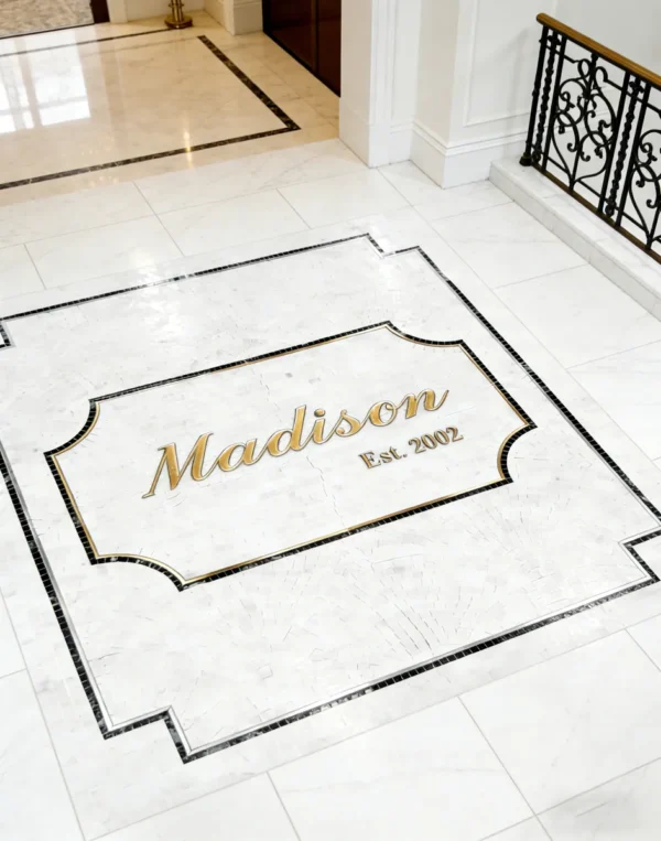 Product 5225 Image 2 Custom Mosaic Lettering Floor Series 2005 | BiliTiles