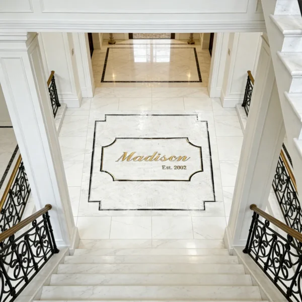 Product 5225 Image 6 Custom Mosaic Lettering Floor Series 2005 | BiliTiles
