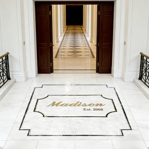 Product 5225 Image 7 Custom Mosaic Lettering Floor Series 2005 | BiliTiles