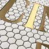 Product 5230 Image 3 Custom Mosaic Lettering Floor CINCLARE Design | BiliTiles