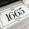 Product 5232 Image 2 Custom Mosaic Lettering Floor Classic Pattern 1665 | BiliTiles