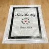 Custom Mosaic Lettering Floor Seize Art Design | BiliTiles