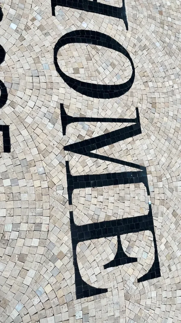 Product 5234 Image 5 Custom Mosaic Lettering Floor VIS-HOME Design | BiliTiles