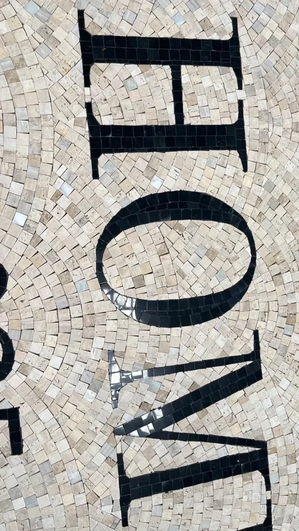 Product 5234 Image 7 Custom Mosaic Lettering Floor VIS-HOME Design | BiliTiles