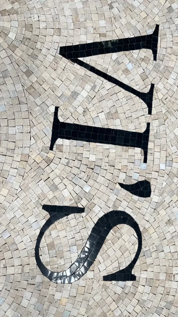 Product 5234 Image 8 Custom Mosaic Lettering Floor VIS-HOME Design | BiliTiles
