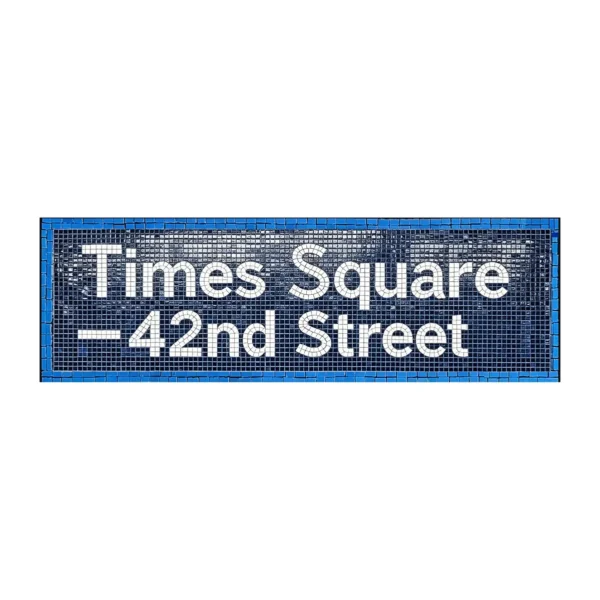 Product 5236 Image 4 Custom Mosaic Lettering Floor Handcrafted Art 0410 | BiliTiles