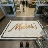 Product 5237 Image 2 Custom Mosaic Lettering Floor Modern Pattern 0413 | BiliTiles