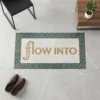 Custom Mosaic Lettering Floor Flow Art Design | BiliTiles