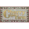 Custom Mosaic Lettering Floor Cherry Blossom Art | BiliTiles