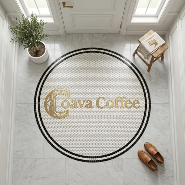 Product 5242 Image 2 Custom Mosaic Lettering Floor COAVA Brand | BiliTiles