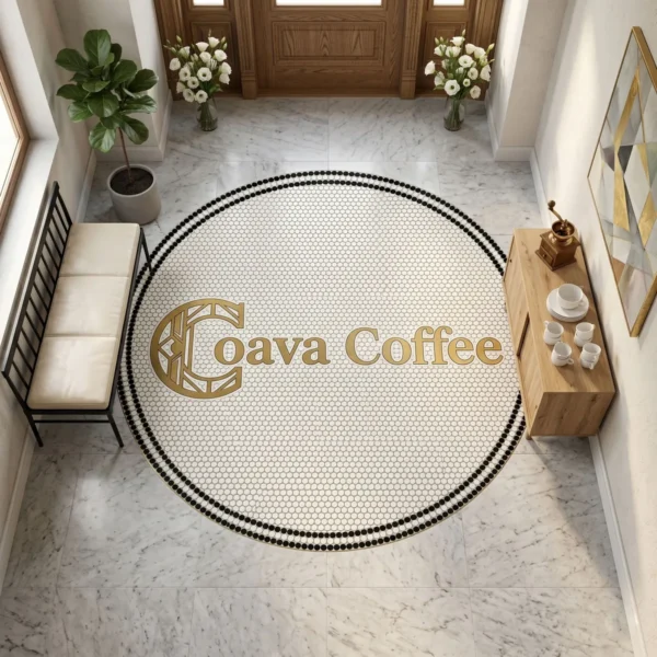 Product 5242 Image 4 Custom Mosaic Lettering Floor COAVA Brand | BiliTiles