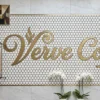 Custom Mosaic Lettering Floor VEIVE Brand Design | BiliTiles