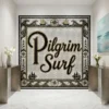 Product 5246 Image 1 Custom Mosaic Lettering Floor Pig Art Design | BiliTiles