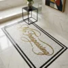 Product 5248 Image 2 Custom Mosaic Lettering Floor Design NO Series | BiliTiles