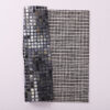 Polished Black Square Glass Mosaic Wall Pool & Floor Tile 10X10mm