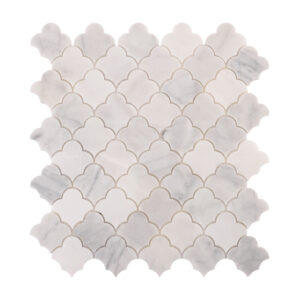 Carrara White  Cloud Natural Stone Mosaic Tiles