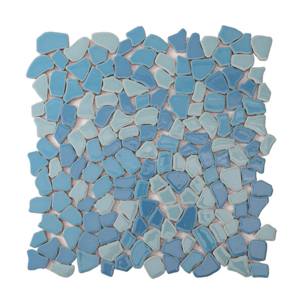 Ceramic Cracked Mosaic Tiles For Outside Floor