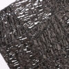 Black Metallic Wavy 3D Stainless Steel Large Mosaic Tiles