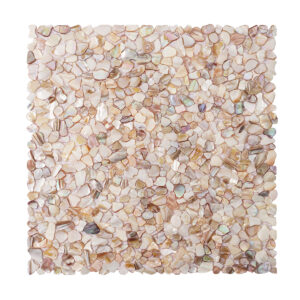 1202-361 Mother of Pearl Random Tiny Pebble Mosaic Tiles
