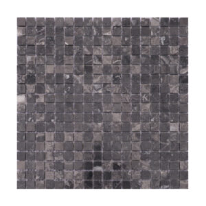 Dark Gray Square Slate Mosaic Floor Tile