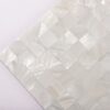 1202-811 White Mother Of Pearl Tight Joints Mosaic Pearlescent Tile