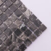 Dark Gray Square Slate Mosaic Floor Tile