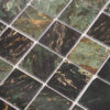 1204-404 Empress Green Square Marble Mosaic Tiles