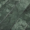 Long Strip Dark Green Marble Mosaic Tiles