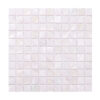 White Natural Shell Square Nacre Mosaic Tiles