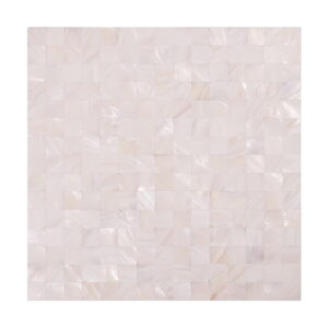 20mm-white-shell-mosaic-tile-full-sheet White Peel and Stick Mother of Pearl Shell Mosaic Kitchen Backsplash Tile 20mm