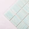 Aqua Blue Glass Mosaic Swimming Pool Tile Sheet