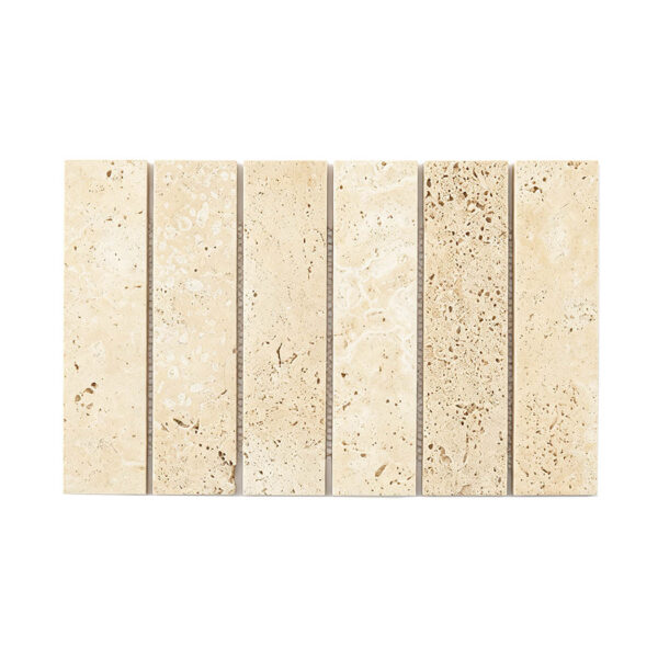 Beige Travertine Strip Floor Tile