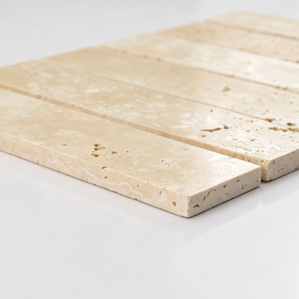 Beige Travertine Strip Floor Tile