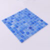 Ocean Blue Square Recycled Glass Pool Tile