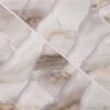 Modern Cream Beige Cracked Glass Mosaic Random Floor Tile