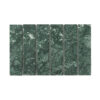Forest Green Marble Rectangular Tile Kitchen Backsplash Mosaic
