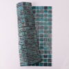 Turquoise Blue Mixed Glass Mosaic Tiles
