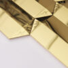 Gold Mirror Picket Beveled Stainless Steel Wall Mosaic Tile