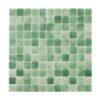 Green Square Recycled Glass Mosaic Backsplash Tile
