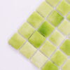 Lime Green Square Recycled Glass Pool Tile