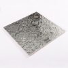 Floral Patterns With Raised 3D Texture Metal Mosaic Tile