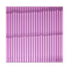Contemporary Pink Mirror Stainless Steel Pencil Tile Ornamental Wall Decor for Shower Bathroom and Restroom