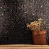 Dark Brown and Gold  Mini Glass Mosaic Tiles